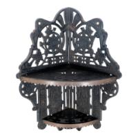 Dr. C. Dresser Attributed, for Kenrick, Aesthetic Movement Cast Iron Corner Shelf - Thumbnail 6