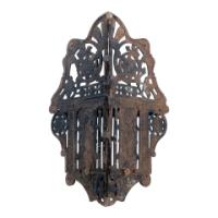 Dr. C. Dresser Attributed, for Kenrick, Aesthetic Movement Cast Iron Corner Shelf - Thumbnail 11