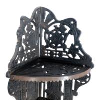 Dr. C. Dresser Attributed, for Kenrick, Aesthetic Movement Cast Iron Corner Shelf - Thumbnail 9