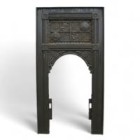 Jeckyll for Barnard Bishop & Barnard, Aesthetic Movement Metal Fire Insert