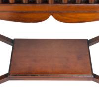 Liberty & Co., anglo-Moorish Arts & Crafts Walnut Fold-Over Games Table - Thumbnail 19