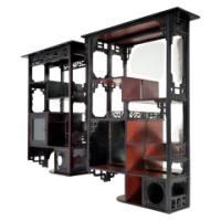Heal's & Son. An Anglo-japanese Aesthetic Movement Set of Ebonised Wall Shelves - Thumbnail 7