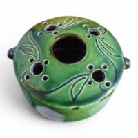 C. H. Brannam for Liberty & Co., art Nouveau Green-Glazed Earthenware Planter