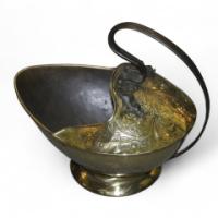 Dr. Christopher Dresser for Benham and Froud, brass Coal Bucket