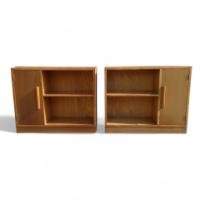 Heal's of London for Hamptons of Pall Mall, Pair of Modernist Oak Bookcase