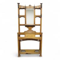 Liberty & Co., a Well-Crafted Oak Arts & Crafts Hallstand