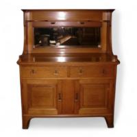 Liberty & Co., a Small 1/4 Sawn Oak Arts & Crafts Sideboard - Thumbnail 1