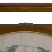 E. W. Godwin Style. Anglo-Japanese Fire Screen with a Japanese Silk Embroidery - Thumbnail 8