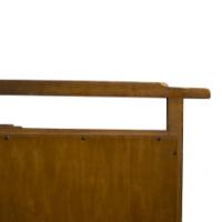 E. W. Godwin Style. An Anglo-Japanese Fire Screen with a Japanese Silk Embroidery - Thumbnail 13