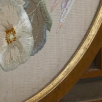 E. W. Godwin Style. Anglo-Japanese Fire Screen with a Japanese Silk Embroidery - Thumbnail 14