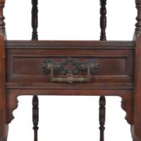 C. Hindley and Sons, Aesthetic Movement Walnut Octagonal Side Table - Thumbnail 12