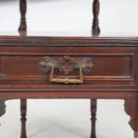 C. Hindley and Sons, Aesthetic Movement Walnut Octagonal Side Table - Thumbnail 17