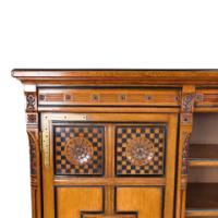 Charles Bevan for Marsh, Jones and Cribb – Aesthetic Movement Oak Bookcase - Thumbnail 7