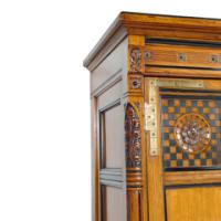 Charles Bevan for Marsh, Jones and Cribb – Aesthetic Movement Oak Bookcase - Thumbnail 10