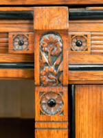 Charles Bevan for Marsh, Jones and Cribb, Aesthetic Movement Oak Bookcase - Thumbnail 17