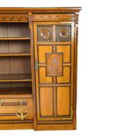 Charles Bevan for Marsh, Jones and Cribb, Aesthetic Movement Oak Bookcase - Thumbnail 12