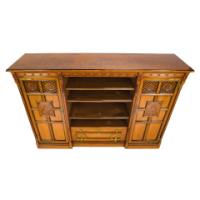 Charles Bevan for Marsh, Jones and Cribb, Aesthetic Movement Oak Bookcase - Thumbnail 31