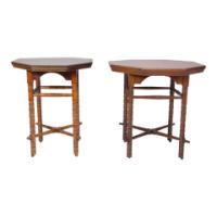 Bruce Talbert for Gillows, Aesthetic Movement Walnut Octagonal Table - Thumbnail 17