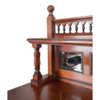 W. Walker and Sons, Pair of Aesthetic Movement Walnut Serving Buffets - Thumbnail 5