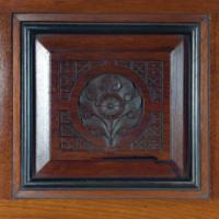 W. Walker and Sons – Pair of Aesthetic Movement Walnut Serving Buffets - Thumbnail 9