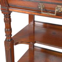 W. Walker and Sons – Pair of Aesthetic Movement Walnut Serving Buffets - Thumbnail 16