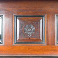 W. Walker and Sons, Pair of Aesthetic Movement Walnut Serving Buffets - Thumbnail 42