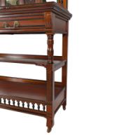 W. Walker and Sons, Pair of Aesthetic Movement Walnut Serving Buffets - Thumbnail 43