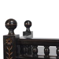 Bruce James Talbert – Aesthetic Movement Ebonised Walnut Mantel Clock - Thumbnail 8