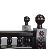 Bruce James Talbert – Aesthetic Movement Ebonised Walnut Mantel Clock - Thumbnail 7