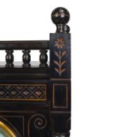 Bruce James Talbert – Aesthetic Movement Ebonised Walnut Mantel Clock - Thumbnail 5