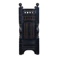 Bruce James Talbert – Aesthetic Movement Ebonised Walnut Mantel Clock - Thumbnail 14