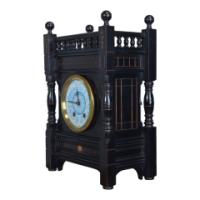 Bruce James Talbert – Aesthetic Movement Ebonised Walnut Mantel Clock - Thumbnail 12