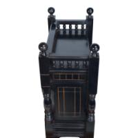Bruce James Talbert – Aesthetic Movement Ebonised Walnut Mantel Clock - Thumbnail 15