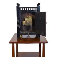Bruce Talbert for Gillow & Co., Aesthetic Movement Ebonised Mantel Clock - Thumbnail 18