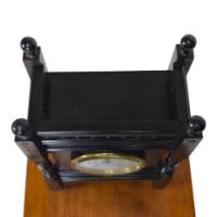Bruce James Talbert – Aesthetic Movement Ebonised Walnut Mantel Clock - Thumbnail 24