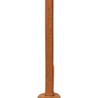 Cast Iron and Wrought Iron Fireplace Andirons with Scroll Bases, c.1885 - Thumbnail 12