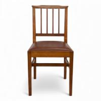 E Barnsley for the Rural Industries Bureau Six Arts & Crafts Oak Dining Chairs - Thumbnail 3