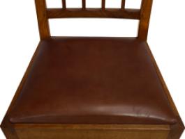 E Barnsley for the Rural Industries Bureau Six Arts & Crafts Oak Dining Chairs - Thumbnail 9