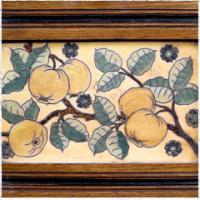 E. W. Godwin, Style of. Anglo-Japanese Oak Hallstand with Songbirds on Blossoms - Thumbnail 12