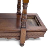 E. W. Godwin, Style of. Anglo-Japanese Oak Hallstand with Songbirds on Blossoms - Thumbnail 18