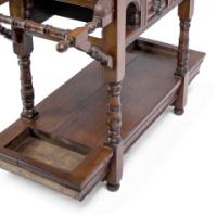 E. W. Godwin, Style of. Anglo-Japanese Oak Hallstand with Songbirds on Blossoms - Thumbnail 22