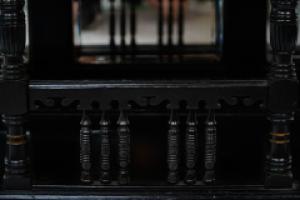 Gillow and Co. – Aesthetic Movement Side Cabinet with Painted Floral Panels - Thumbnail 21