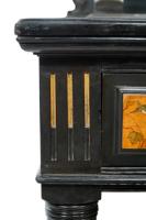 Gillow & Co., Aesthetic Movement Side Cabinet with Painted Floral Panels - Thumbnail 16