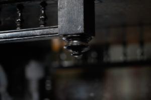 Gillow and Co. – Aesthetic Movement Side Cabinet with Painted Floral Panels - Thumbnail 24