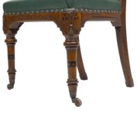 Charles Bevan for Marsh & Jones. Gothic Revival Side Chair with Chamfered Edges - Thumbnail 13