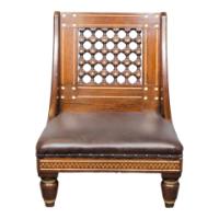 Christopher Dresser for Art Furniture Alliance, Aesthetic Movement Low Chair - Thumbnail 2