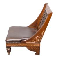 Christopher Dresser for Art Furniture Alliance, Aesthetic Movement Low Chair - Thumbnail 4