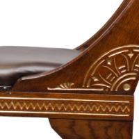 Christopher Dresser for Art Furniture Alliance, Aesthetic Movement Low Chair - Thumbnail 14