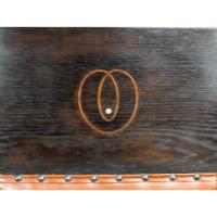 M. H. Baillie Scott, Arts & Crafts Ebonised Oak Armchair with Mother-of-Pearl Inlay - Thumbnail 12