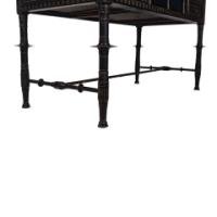 Daniel Cottier, Aesthetic Movement Painted Egyptian Revival Side Cabinet/Desk with Drawers - Thumbnail 15